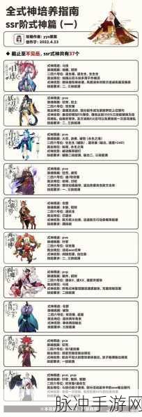 阴阳师手游早期辉煌不再，刚推出即迅速过气的SSR式神大盘点