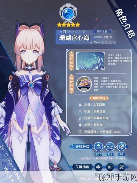 原神珊瑚宫心海天赋加点与技能升级深度解析