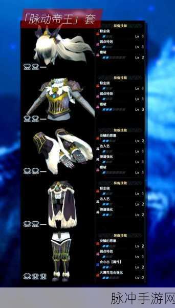 怪物猎人世界，深度解析猫蜥龙头防具图鉴及攻略