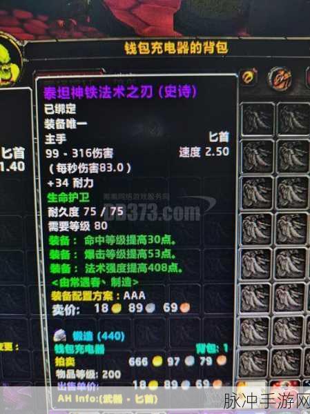 魔兽世界8.0制皮图纸获取全攻略,打造专属装备的秘密