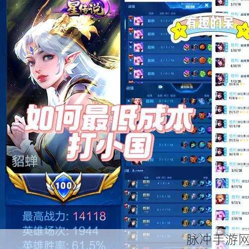王者荣耀貂蝉高阶攻略,精湛走位技巧助你制霸峡谷