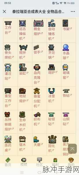 泰拉瑞亚真永夜之刃合成全攻略