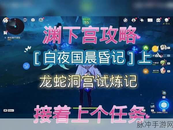 原神龙蛇洞宫试炼记主线任务深度攻略，心得与技巧全面揭秘