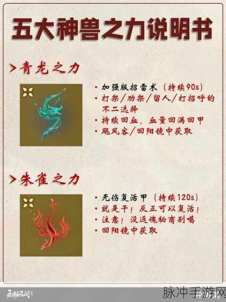 永劫无间玄武之力深度解析，基本信息及实战效果全揭秘