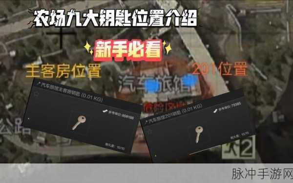 暗区突围钥匙玩法详解，掌握关键技巧，畅享游戏乐趣