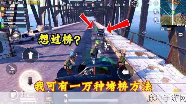 极速通关策略揭秘,绝地求生中如何巧妙堵桥掌控胜局