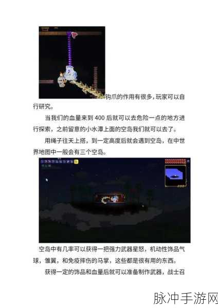 泰拉瑞亚Terraria,萌新必看全面攻略指南