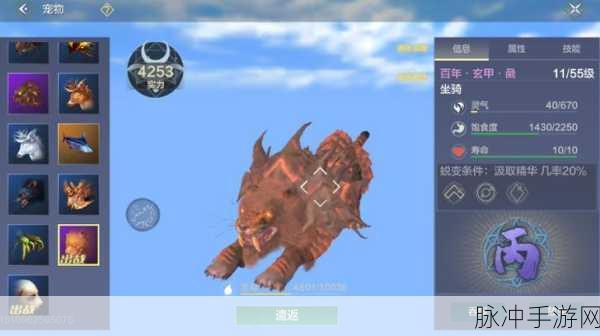 妄想山海宠物进化路线与进化规律深度讲解