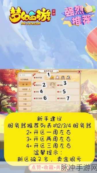 梦幻西游全方位查询攻略，快速查找账号及所有角色所在服务器信息