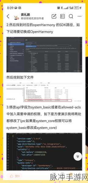 鸿蒙系统手游玩家必备,如何解除应用获取权限管控的详细攻略