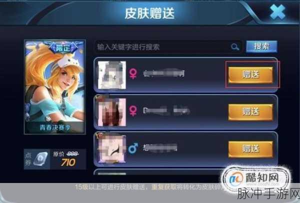王者荣耀皮肤赠送攻略,全面探寻索要皮肤的正确途径与方式