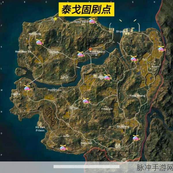 和平精英瀑布卡点全攻略,揭秘最佳蹲点阴人位置