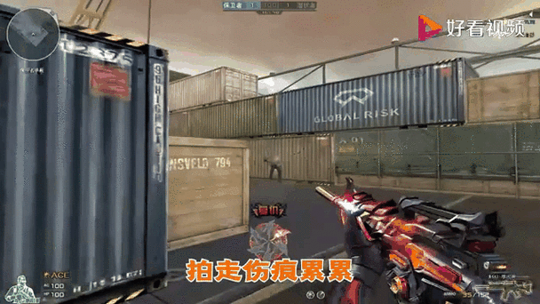 CF手游深度攻略,白狼风之子在回廊实战中的飒爽英姿与非凡实力