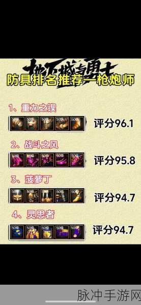 DNF手游枪炮师终极攻略,武器、装备与技能全解析