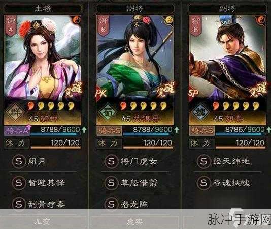 三国志·战略版深度解析，关银屏角色拆解策略与最新动态