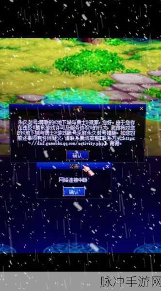 DNF手游账号被封一年？全面解析与应对策略