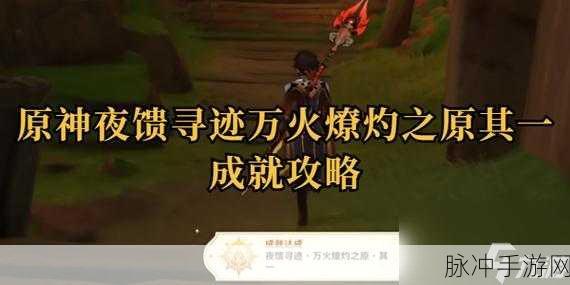 原神盘木森森荫蔽家庭成就全攻略