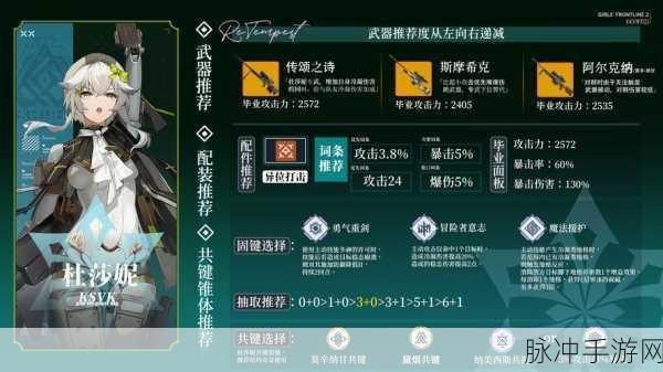 少女前线德皇专属深度解析,属性图鉴全方位展示一览