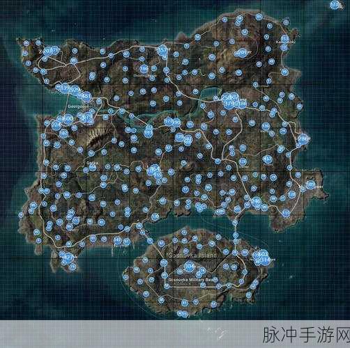 绝地求生手游攻略,全面解析交通工具刷点列表