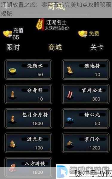 放置江湖淬炼高手揭秘，性价比之王究竟是谁？