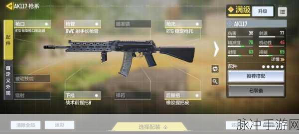 使命召唤手游AK117全面评测及配件推荐，深度性能解析与实战体验分享
