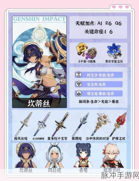 原神玩家必看,揭秘下一期UP池子角色预测与攻略