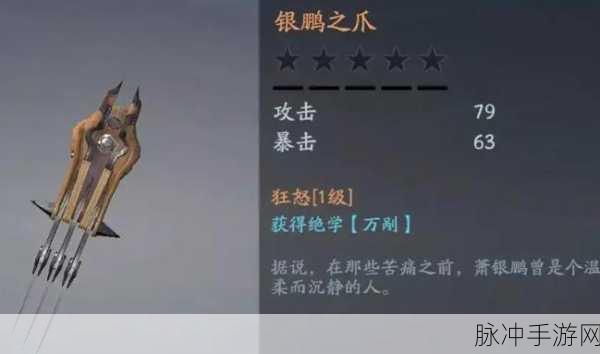 流星蝴蝶剑论剑最强武器搭配全攻略