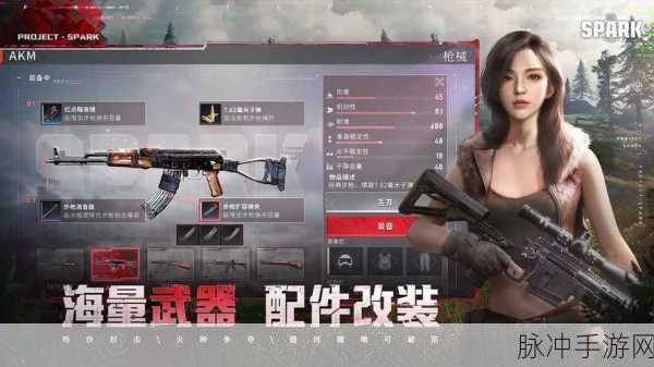 代号Spark国际服,大单局自由探索建造的无限制生存射击手游全攻略