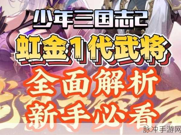 少年三国志玄金武将全解析，策略与荣耀的并肩之旅