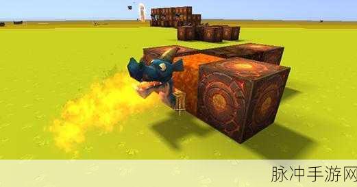 迷你世界,打造炫酷喷火龙头的详细教程