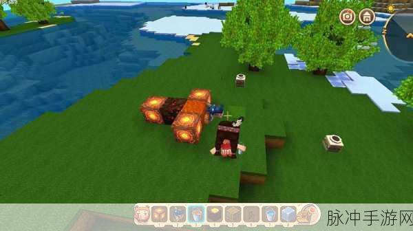 迷你世界,打造炫酷喷火龙头的详细教程