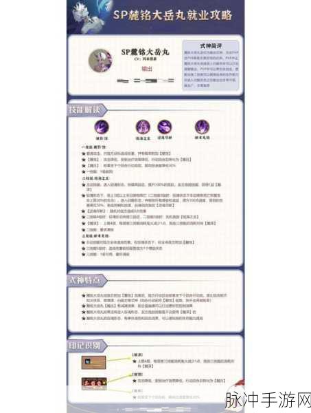 阴阳师SP大岳丸深度解析及阵容推荐