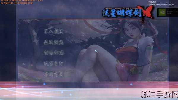 流星蝴蝶剑第七关深度通关攻略，解锁武侠世界的终极试炼