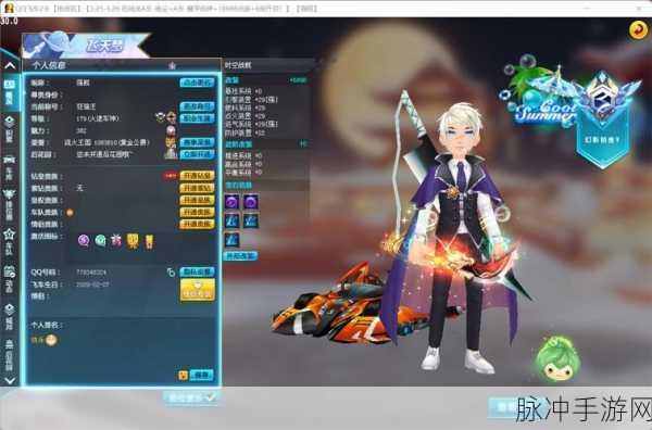 QQ飞车紫钻贵族尊享特权全解析