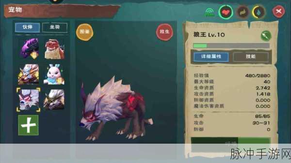 探寻创造与魔法中沙漠狼王的神秘踪迹，全面攻略解析