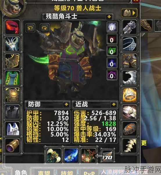 魔兽世界怀旧服战士升级全攻略,勇者无畏的征途