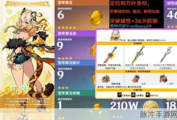 原神希诺宁圣遗物搭配全攻略,解锁角色潜能的终极指南