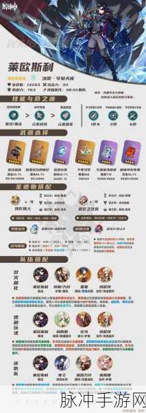 原神莱欧斯利培养素材收集全攻略，助你轻松养成强力角色