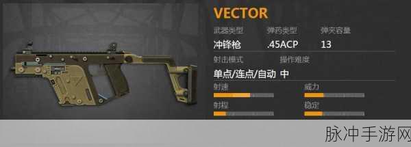 和平精英Vector枪械深度剖析，优劣势全面解读