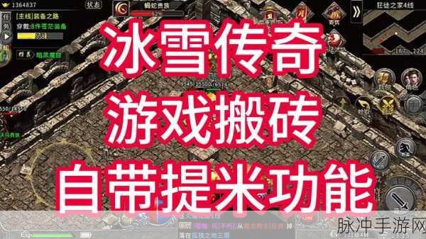 御神冰雪神器单职业,探索传奇世界的极致之旅