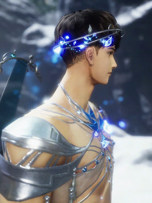 剑灵新风尚,粉红星星灵男发型,引领潮流新风尚!