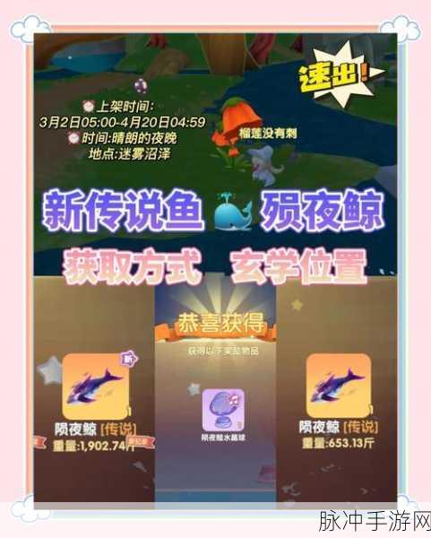 摩尔庄园全新传说鱼探索之旅,揭秘神秘世界与捕捉技巧