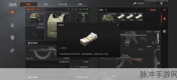 暗区突围深度攻略，如何高效利用仓库中的科恩币？