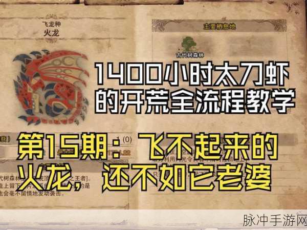 怪物猎人世界手游攻略,冰原探险之旅全面指南