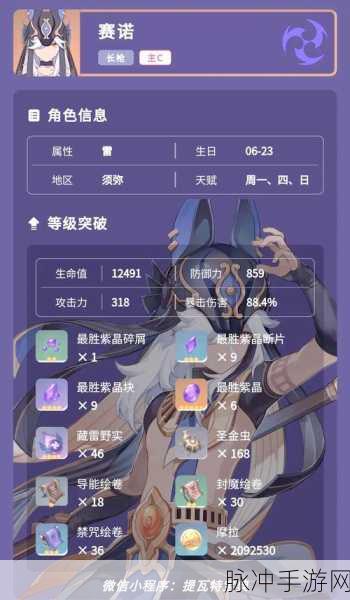 原神赛诺配队思路深度解析与实战应用全攻略