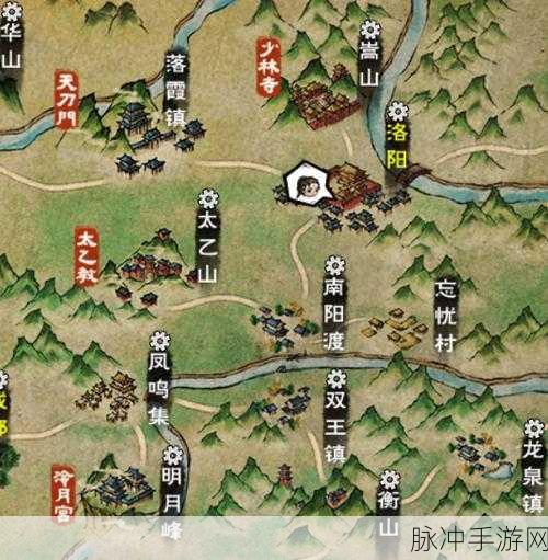 烟雨江湖资源点全攻略,全地图资源点位置详解