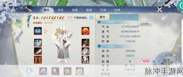 诛仙手游宝石属性详解，解锁角色战力的秘密武器