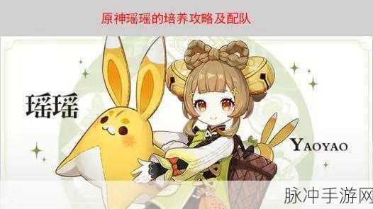 原神瑶瑶角色攻略大全,深度解析瑶瑶机制与实战技巧