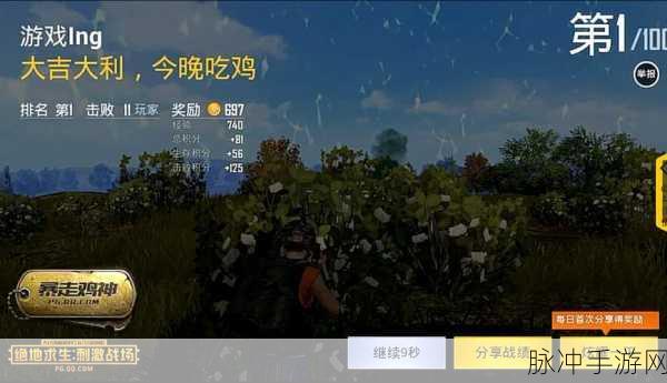绝地求生刺激战场黑夜模式，制胜之道，这几件道具不可或缺