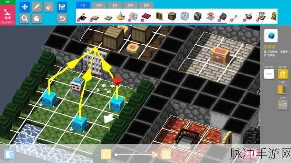 砖块迷宫建造者手机版Pro,简约像素风沙盒建造的无限创意
